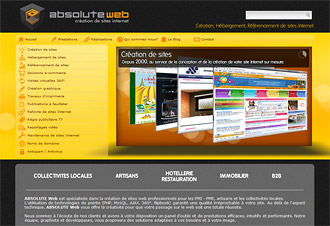 Site Internet ABSOLUTE Web
