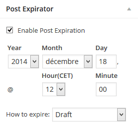 Post Expirator